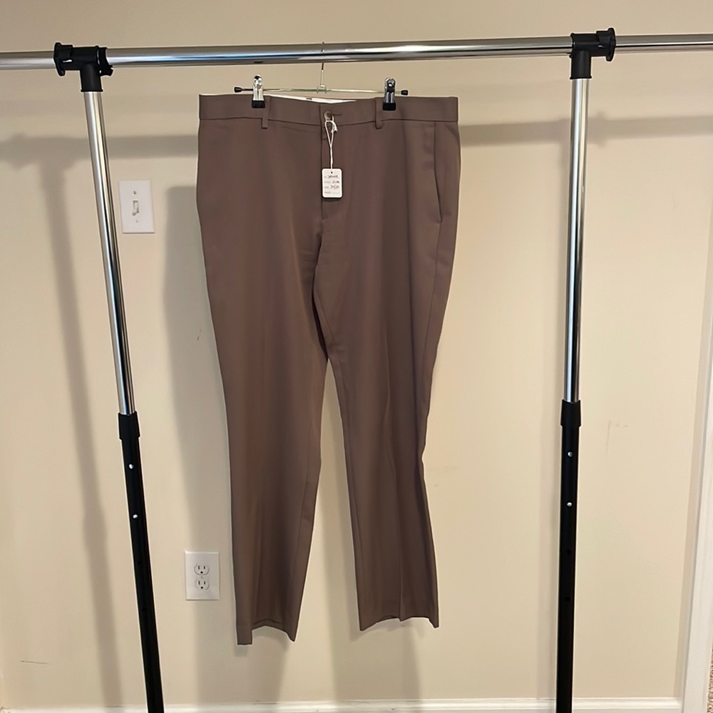 Apt. 9 Slim Fit Tan Dress Pant 34/30